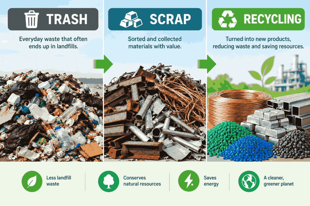 How Different Industries See Scrap in Very Different Ways